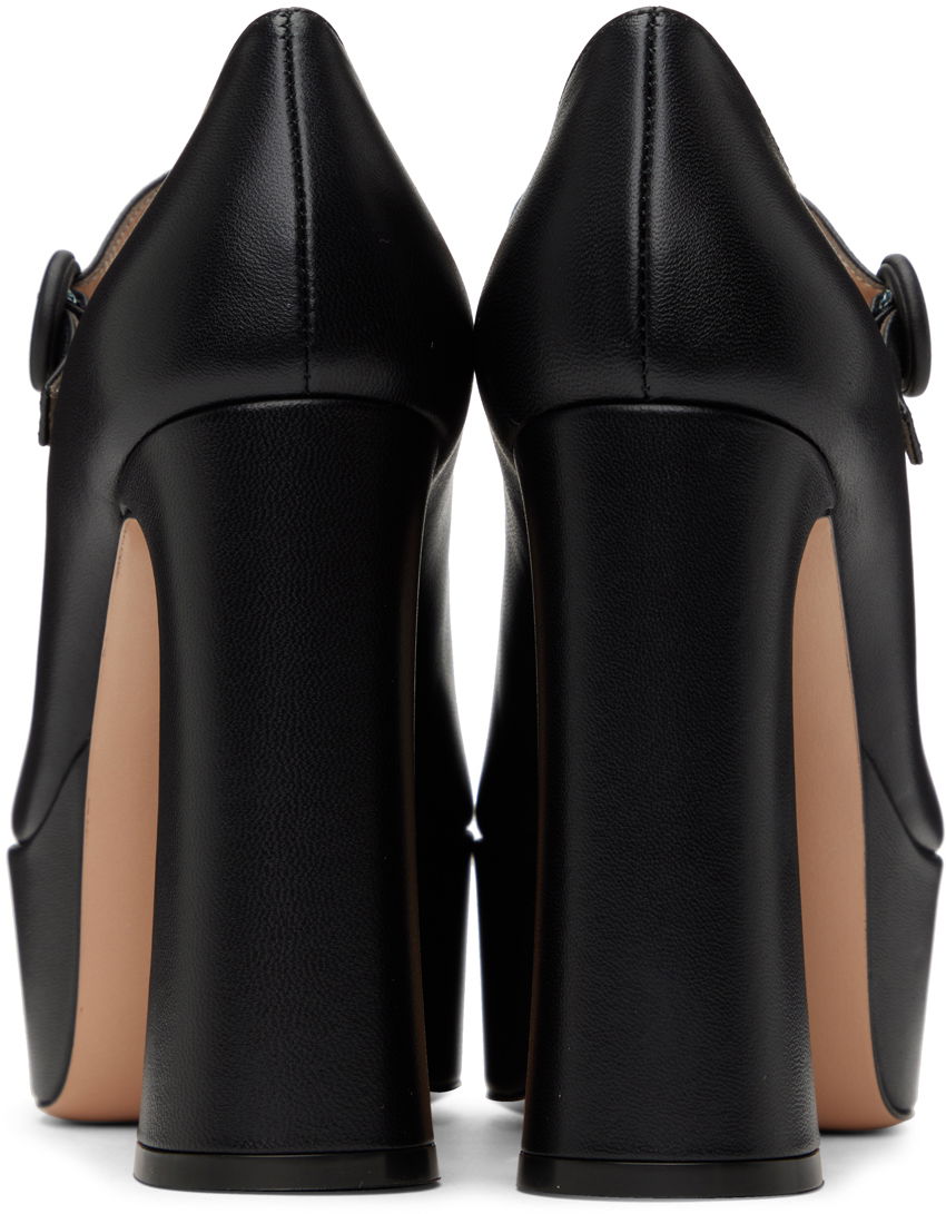 Кецове и обувки Gianvito Rossi Platform Mary Jane Pumps Черно | G22183.70RIC.NAP, 1