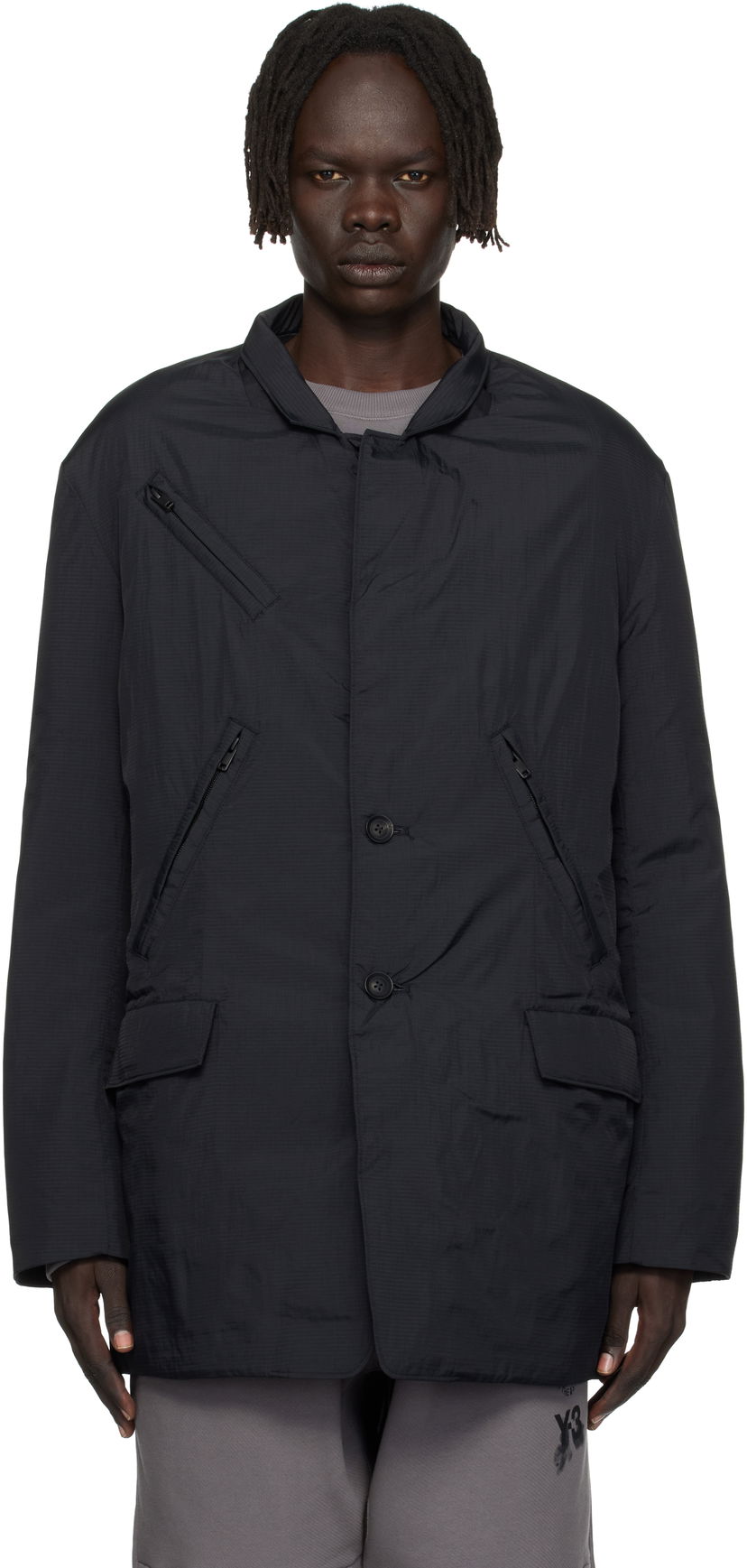 Пухо яке Y-3 Y-3 Padded Jacket Черно | KB0044