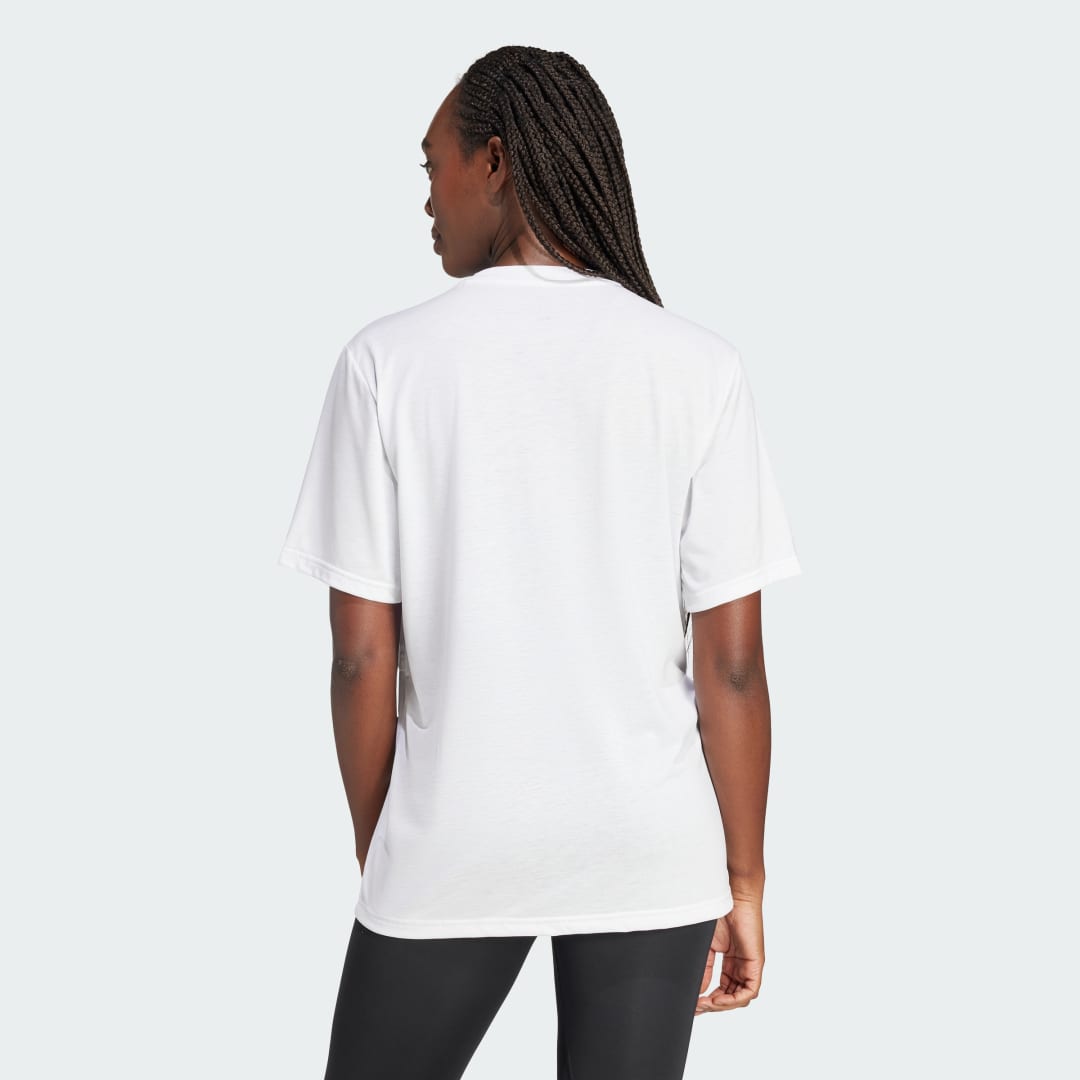 Тениска adidas Performance Double Layer Sports T-Shirt Бяло | IK5496, 1