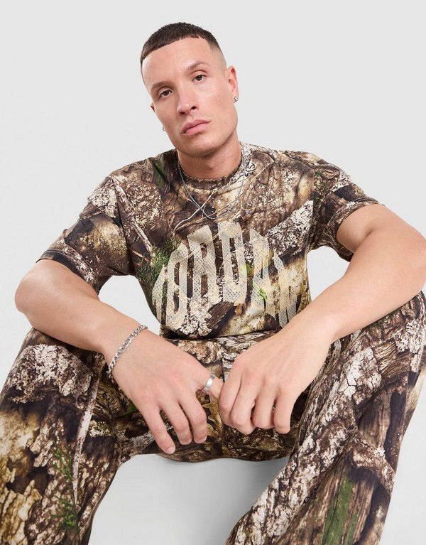 Jordan Short Sleeve Crew Neck Camouflage T-Shirt
