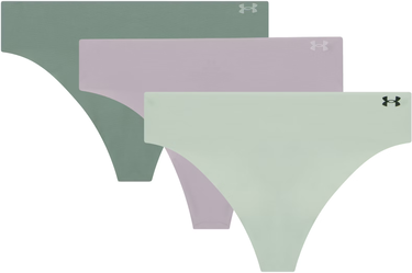 гащички Under Armour Under Armour Pure Stretch 3-Pack Thong Underwear Зелено | 1383893-009, 0