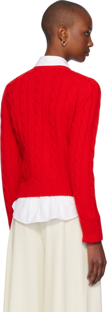 Пуловер &Daughter Cable Crewneck Sweater Червено | F2304, 2