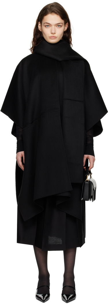 Палта TOTEME TOTEME Doublé Scarf Coat Черно | 251-WRO4321-FB0006, 0