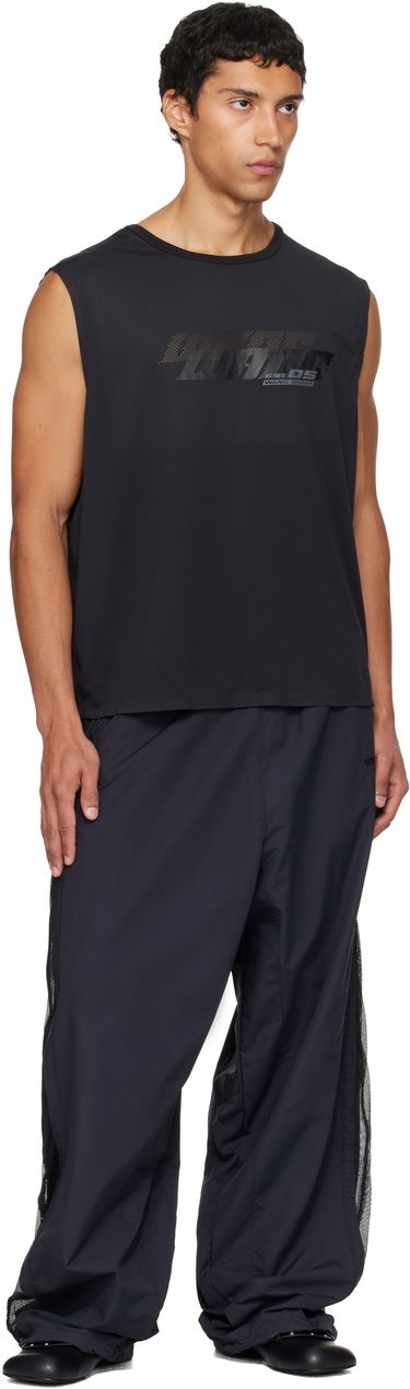 Потник Alexander Wang Alexander Wang Graphic Logo Muscle Tank Top Черно | 6CC3251089, 3