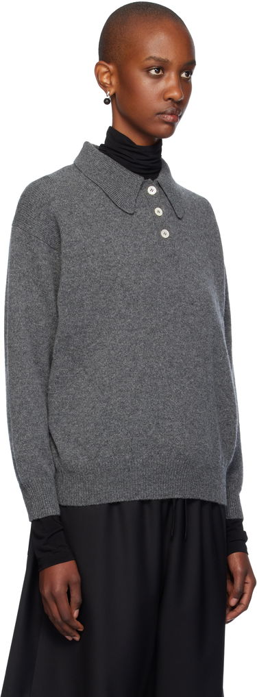 Пуловер &Daughter Wool Polo Sweater Сиво | HKN03893, 1