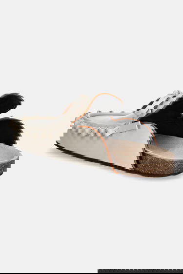 Кецове и обувки JW Anderson JW Anderson Leather Mules Бяло | LF0069.LA0323.002, 2