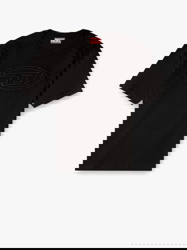 Тениска Diesel Diesel Oval Logo T-Shirt Черно | A174020NJBM9XX, 0