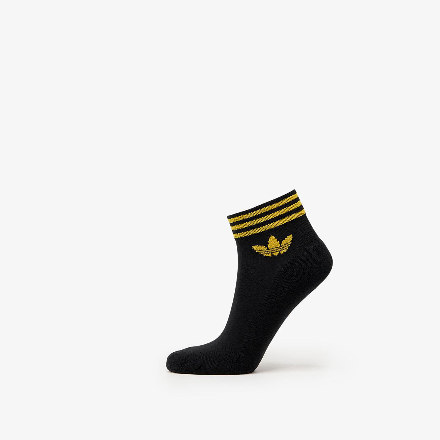 Чорапи adidas Originals Trefoil Ankle Socks 3-Pack Черно | JI9488, 1