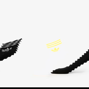 Чорапи adidas Originals Trefoil Ankle Socks 3-Pack Черно | JI9488, 1
