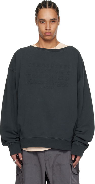 Пуловер Maison Margiela Maison Margiela Embroidered Sweatshirt Сиво | S50GU0230 M25017, 0