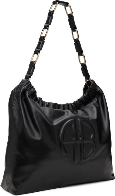Дамска чанта Anine Bing Kate Leather Shoulder Bag Черно | A-13-3215-000, 1