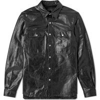 Палта Rick Owens Leather Outershirt Черно | RU01D3729-LSU-09, 1