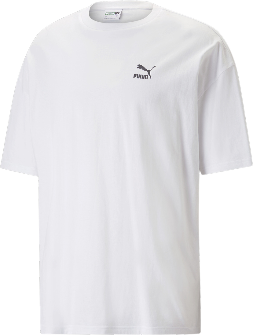 Тениска Puma CLASSICS Oversized t-shirt Бяло | 538070-002
