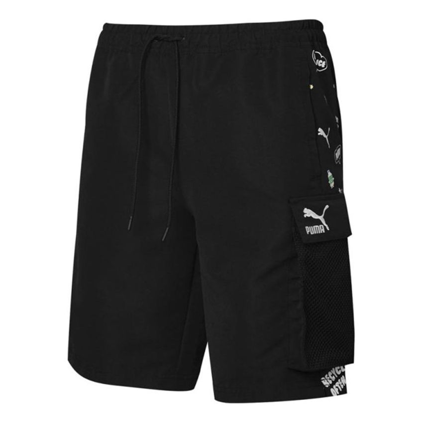 Къси панталони Puma Awareness Cargo Woven Shorts Черно | 532038-01, 0