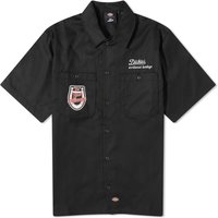 Риза Dickies END. x 'Motorworks' Work Shirt Черно | DK0A4YVT, 1