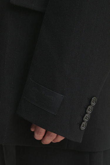 Яке VETEMENTS VETEMENTS Double Breasted Evening Blazer Черно | UA66JA450B1, 3