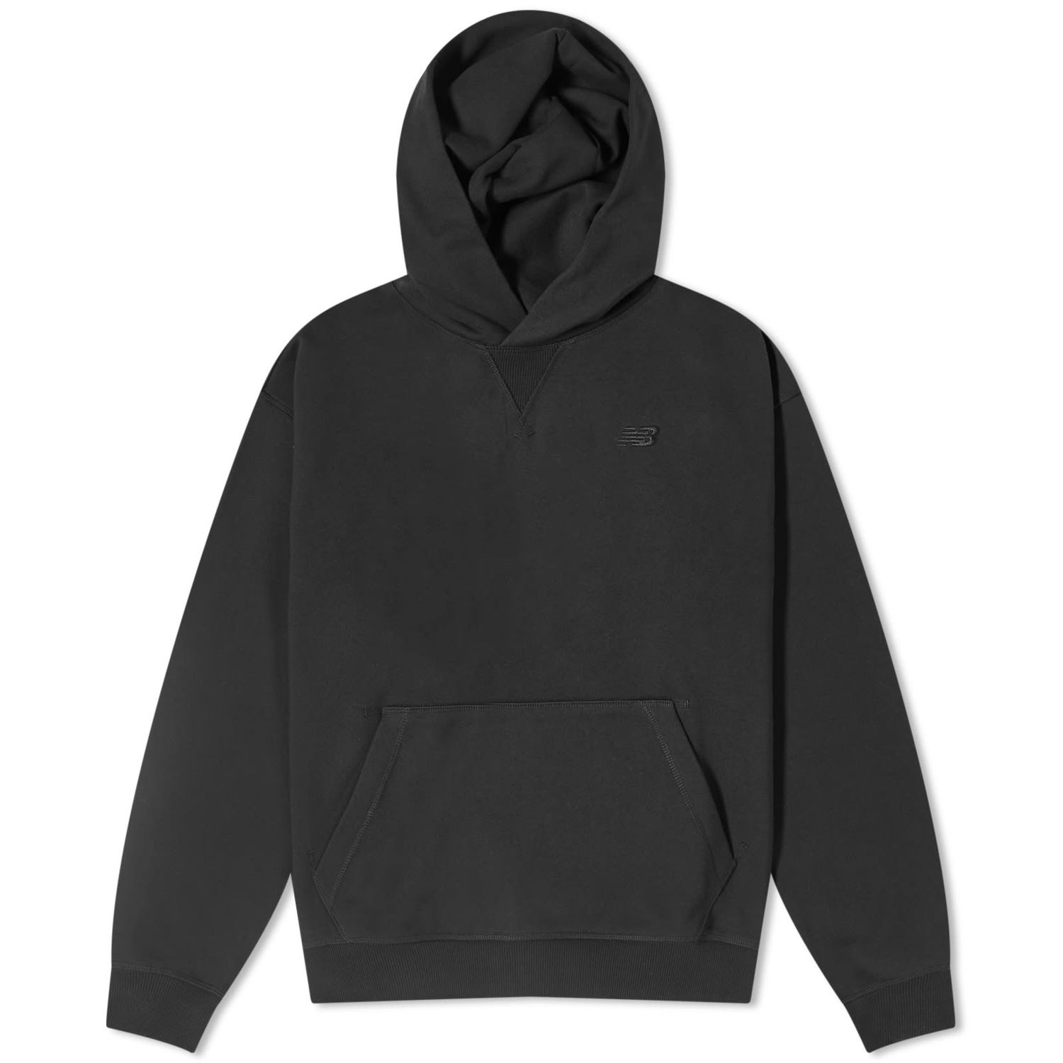 Суитчър New Balance NB Athletics French Terry Hoodie Black Черно | WT41537-BK, 0