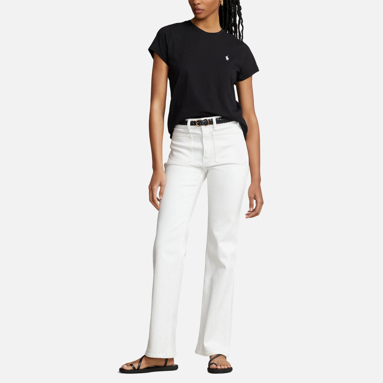 Тениска Polo by Ralph Lauren Polo Ralph Lauren Rundhals- Черно | 211898698007, 0