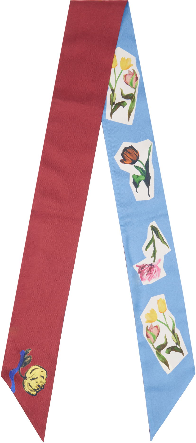 Шал Marni Artists' Capsule Silk Flower Collage Scarf Многоцветен | ACMC0186A0 UAS023