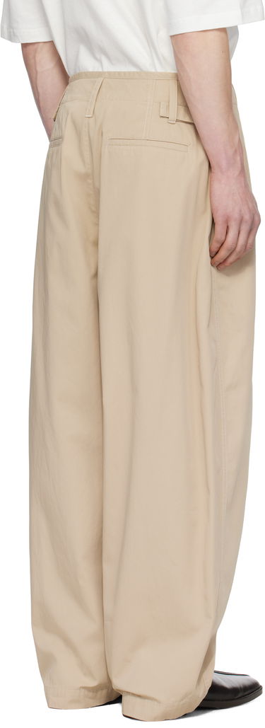 Панталони LEMAIRE Lemaire Maxi Pleated Trousers Бежово | PA1202 LF1352, 2