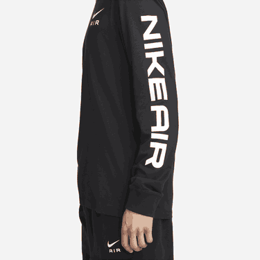 Тениска Nike Nike Air Long Sleeve T-Shirt Черно | DX1009-010, 2