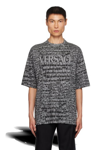 Тениска Versace & Black Coccodrillo Сиво | 1012592_1A09030