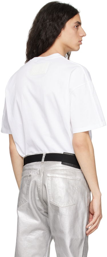 Тениска VETEMENTS VTMNTS Rubber Patch T-Shirt Бяло | VL16TR120W, 2