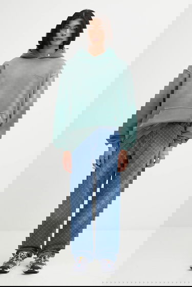 Суитчър Represent Clo Owners Club Script Faded Oversized Hoodie Зелено | OCM41200, 4