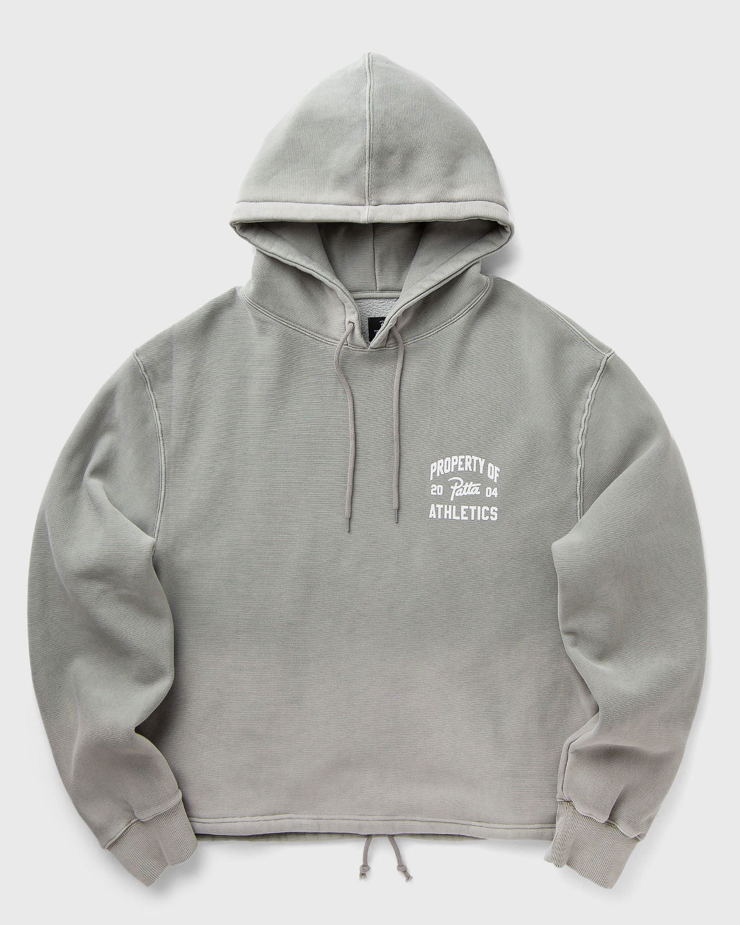 Суитчър Patta Athletic Drawcord Hoodie Сиво | POC-BW24-2050-325-0283-145, 0