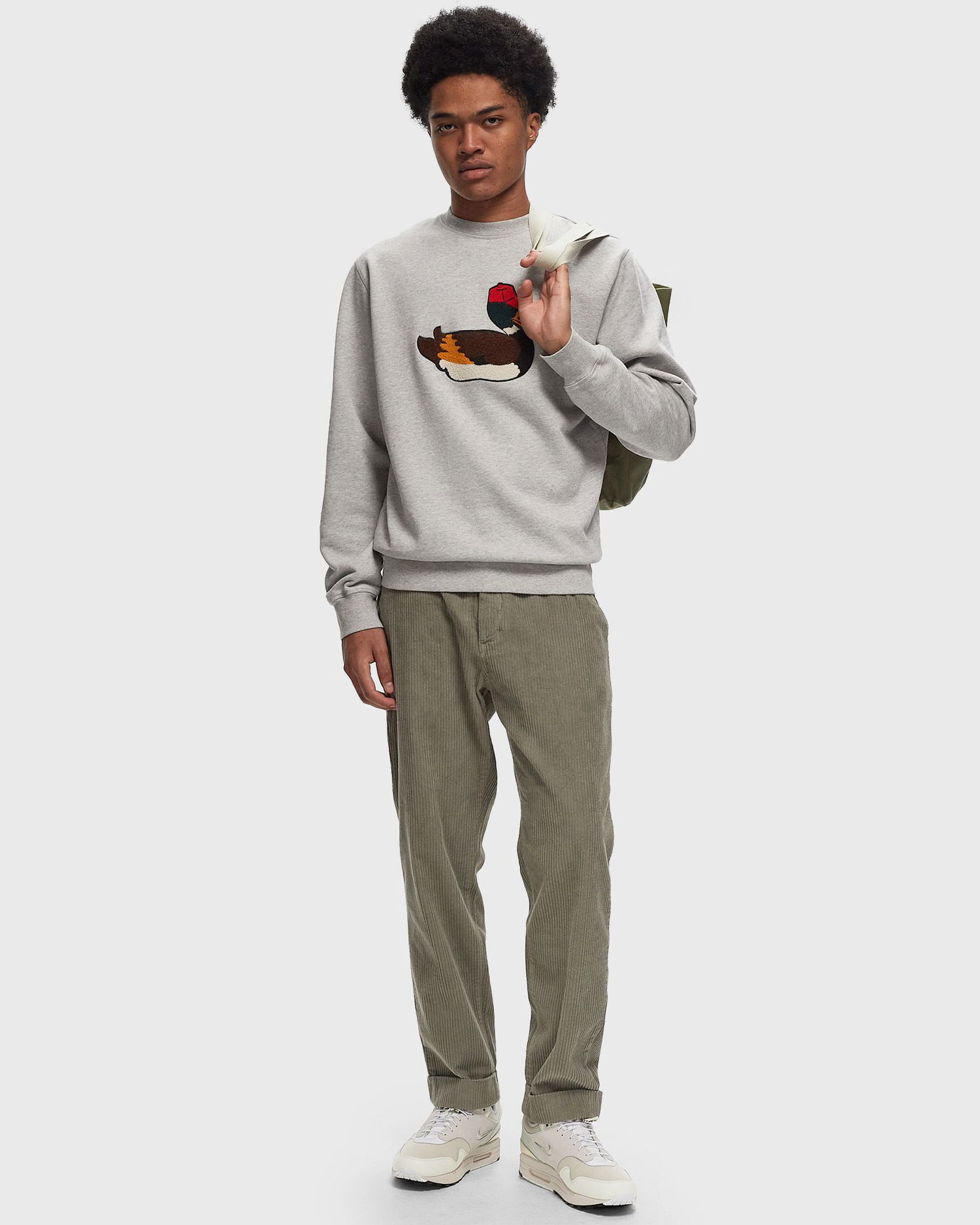 Суитчър Edmmond Studios Duck Hunt Sweatshirt Grey Сиво | 324-40-01840, 1