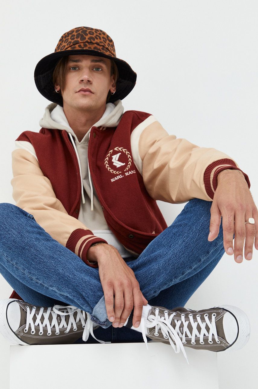 Яке бомбър Karl Kani OG College Bomber Jacket Многоцветен | 6085177, 0