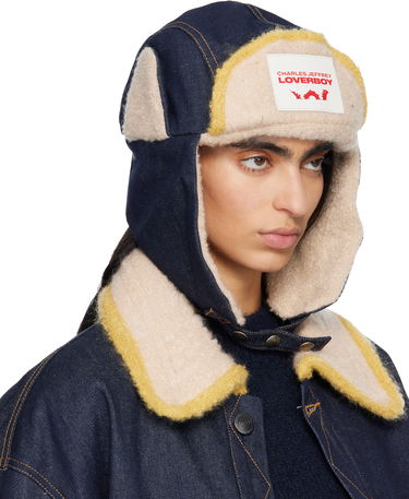 Шапка Charles Jeffrey Loverboy Charles Jeffrey LOVERBOY Knit Patch Trapper Hat Многоцветен | 52131201, 1