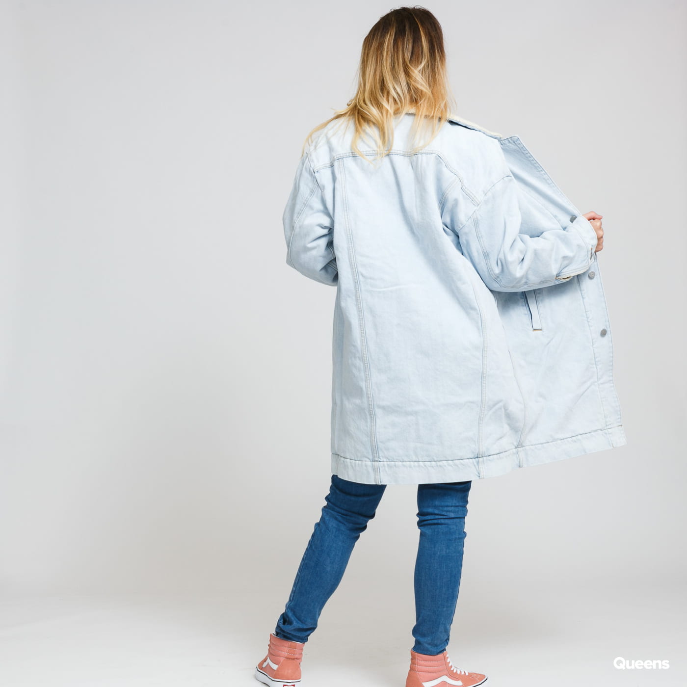 Палта Levi's Reversible Sherpa Coat reverse Синьо | 24776-0000, 1