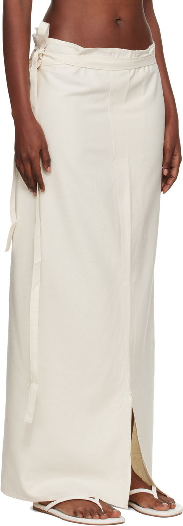 Пола Baserange Baserange Venn Maxi Wrap Skirt Черно | SSVE-WS-AU25, 4