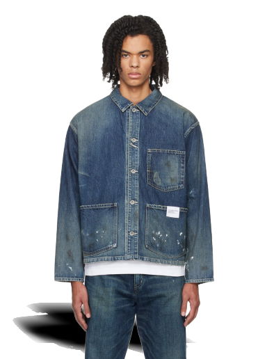 Яке Neighborhood Washed Denim Jacket Тъмно синьо | 232XBNH-JKM03