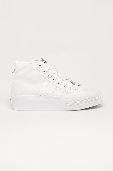 Кецове и обувки adidas Originals Nizza Platform Mid Бяло | FY2782, 0