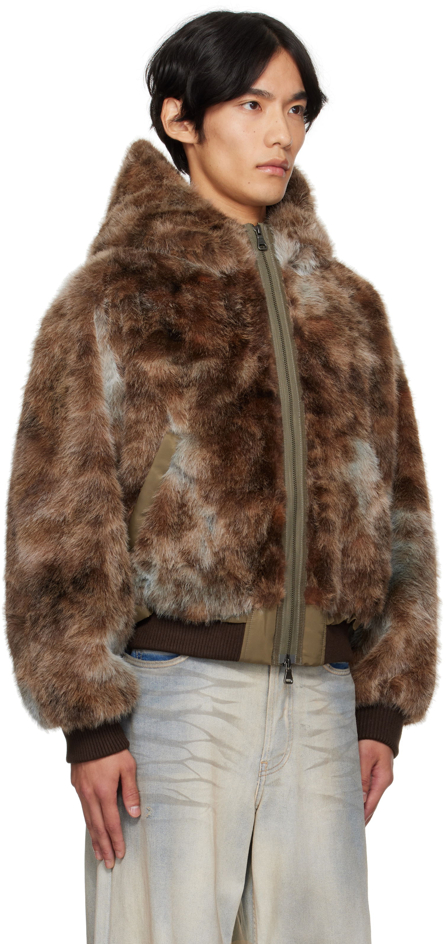 Яке Andersson Bell Andersson Bell Vanessa Faux-Fur Jacket Кафяво | awa728w, 1