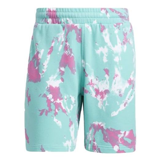 Къси панталони adidas Originals Tie Dye Sports Shorts Тюркоазено | H48521