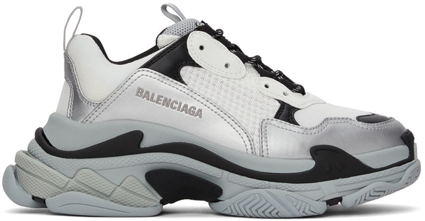 Кецове и обувки Balenciaga Triple S Sneakers Сиво | 536737-W2FS5-1250, 0