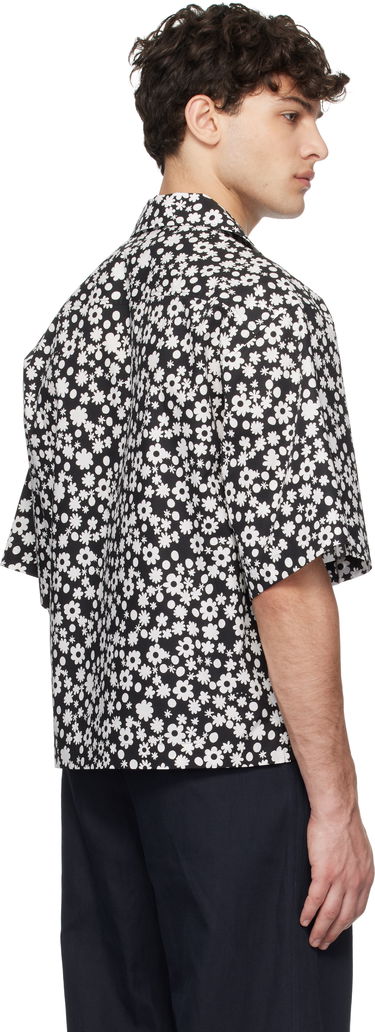 Риза Marni Marni Pop Fields Motif Shirt Черно | CUMU0330S2 UTC463, 2