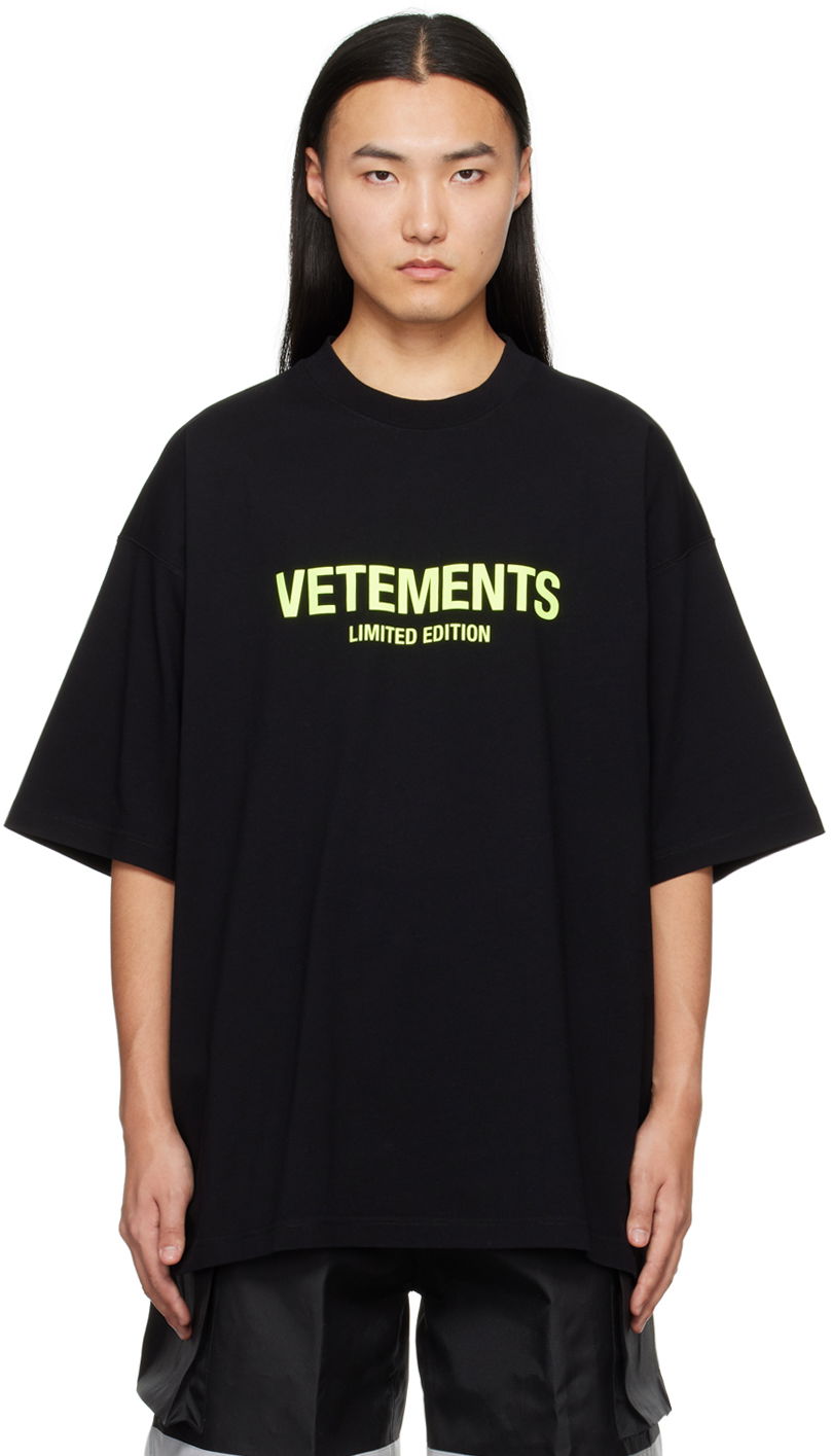 Тениска VETEMENTS 'Limited Edition' T-Shirt Черно | UE64TR800X, 0