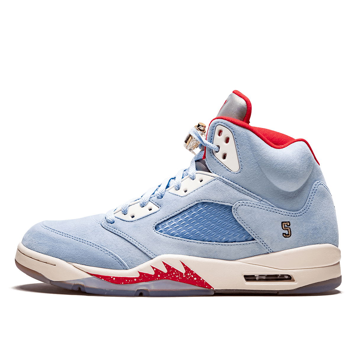 Кецове и обувки Jordan Trophy Room x Air Jordan 5 Retro "Ice Blue" Синьо | CI1899-400, 1