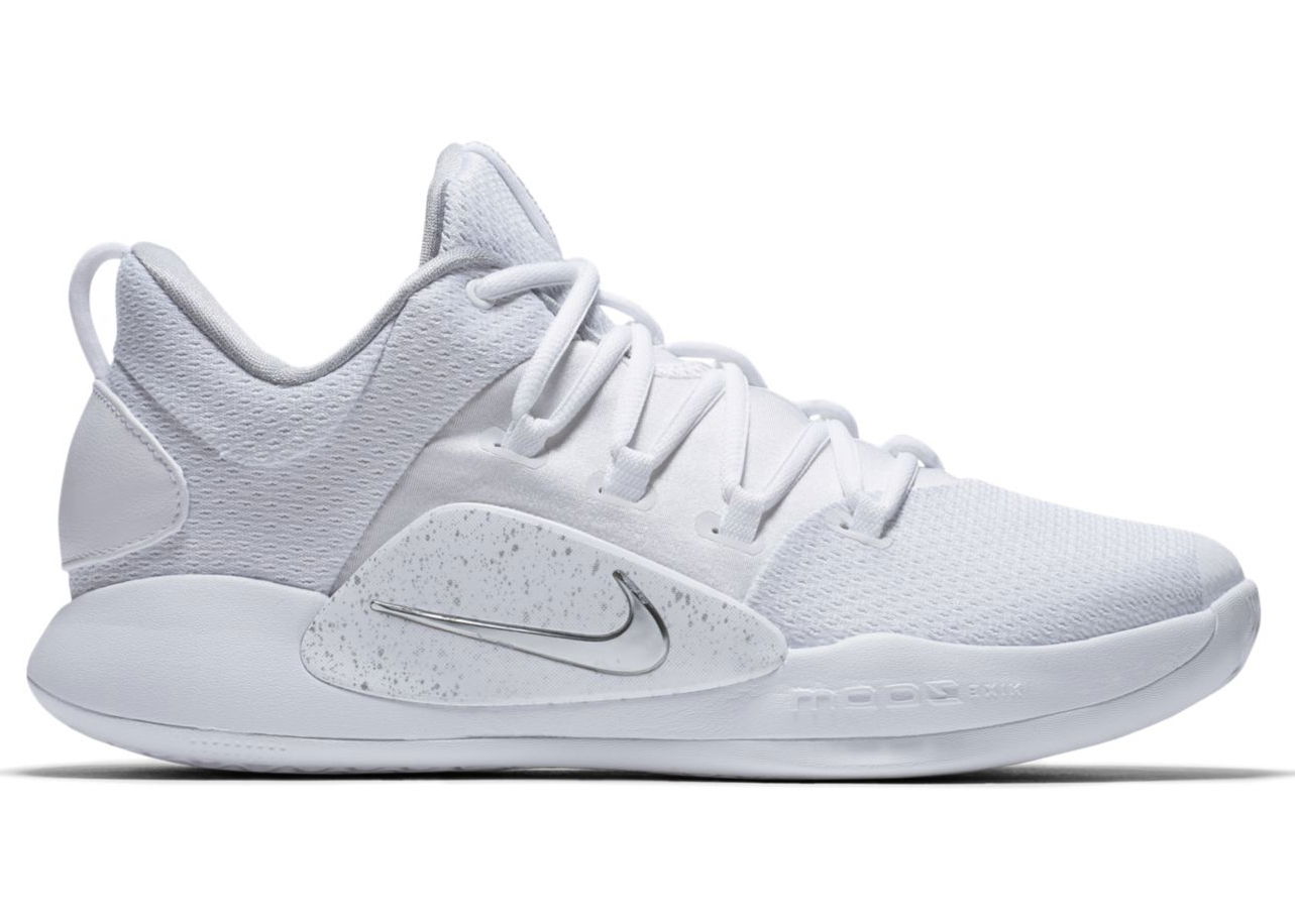 Кецове и обувки Nike Hyperdunk X Low White Pure Platinum Бяло | AR0465-100, 0