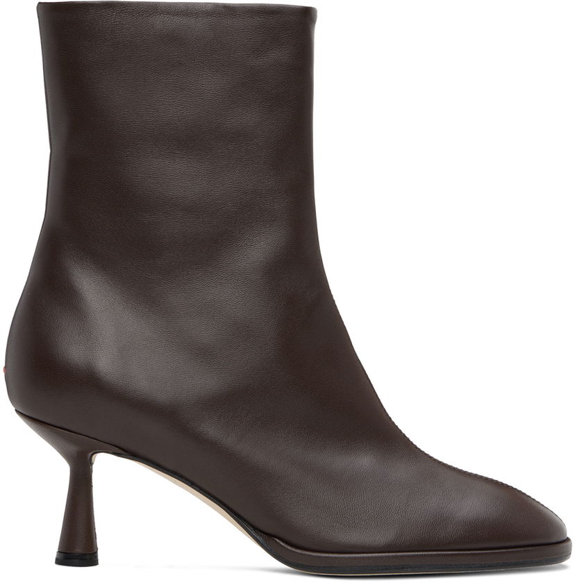 Облекло Aeyde Aeyde Dorothy Ankle Boots Кафяво | A11-AB-IRNR65ST99-FW24-953-007
