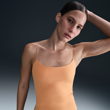 Pокля Nike Nike Zenvy Dri-FIT Thin Strap Tank Оранжево
 | HJ1856-856, 0