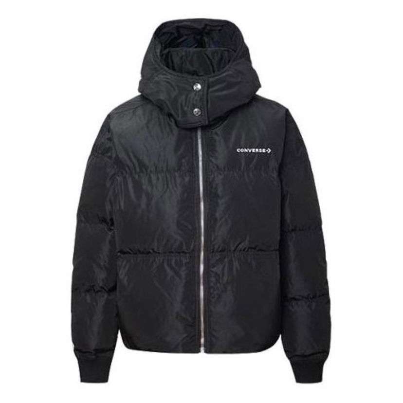 Пухо яке Converse Oversized Puffer Jacket Черно | 10019787-A01