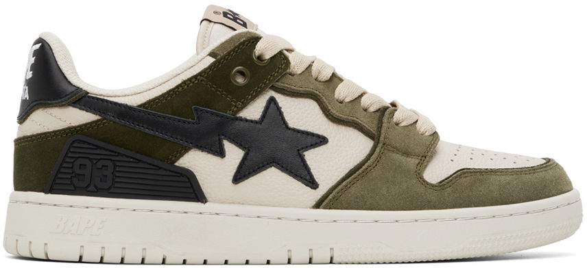 Кецове и обувки BAPE Khaki SK8 Sta #4 Многоцветен | 0ZXSHMX91009J, 0
