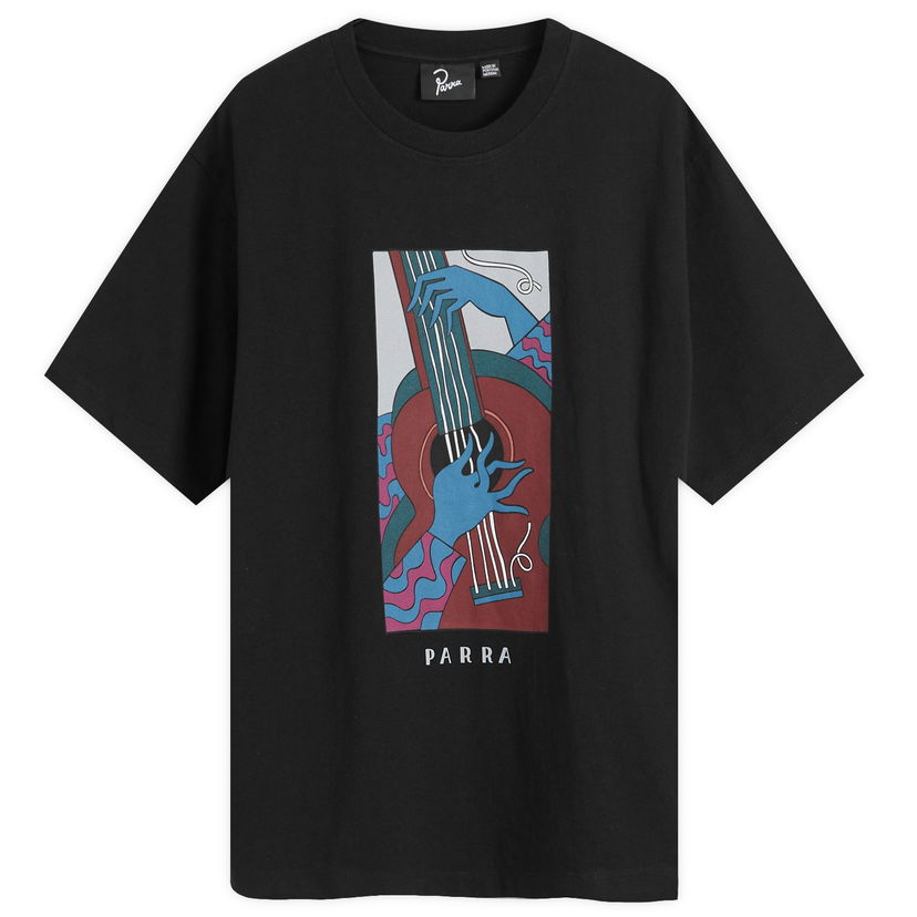 Тениска By Parra Parra Strings T-Shirt Черно | 52305