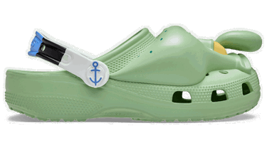 Кецове и обувки Crocs Spongebob Squidward Classic Clogs Зелено | 212350-90H, 1