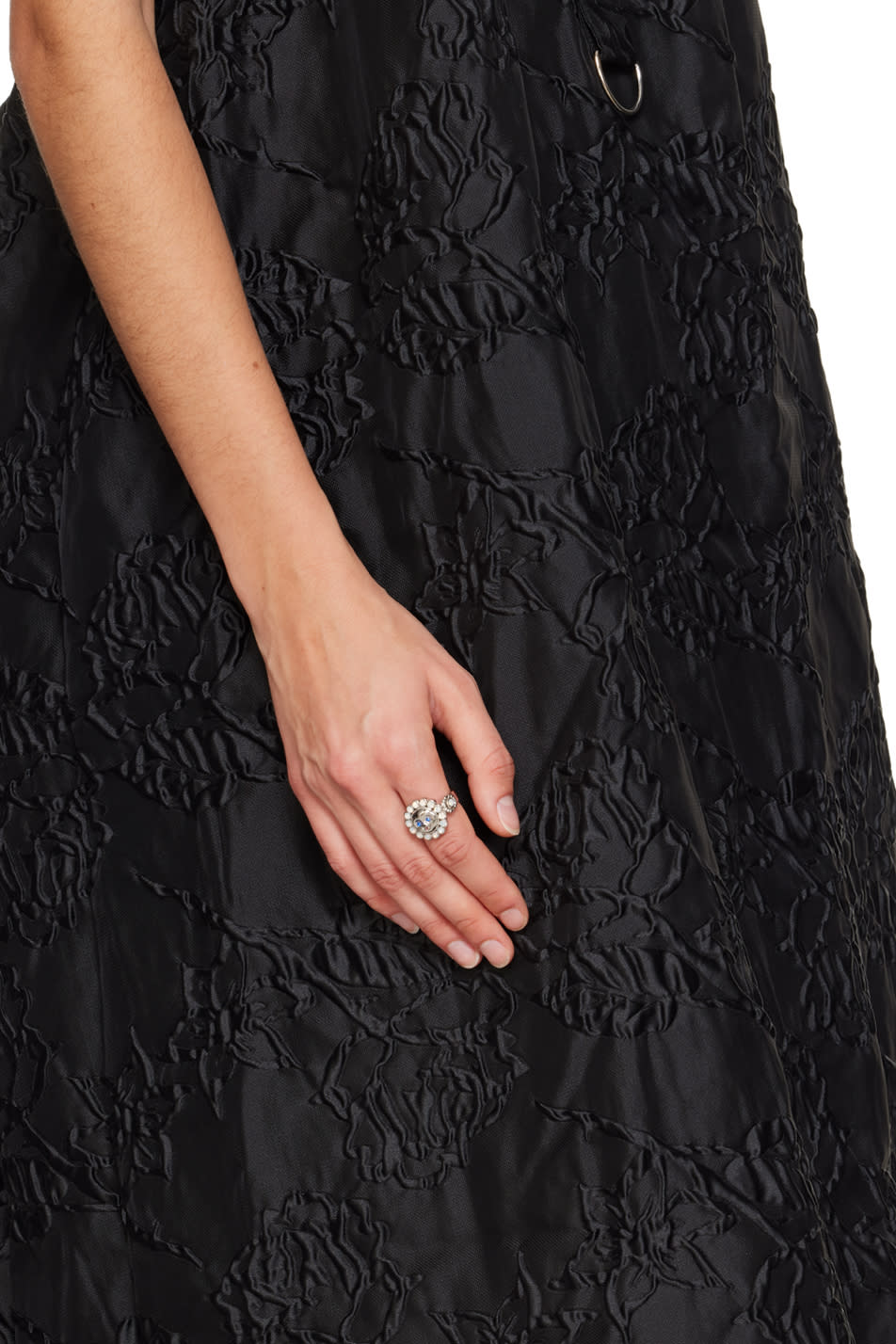 Пръстен Chopova Lowena Crystal Embellished Silver Ring Металик | 6455, 1